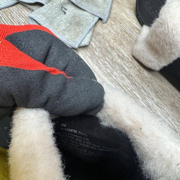 Born Hope Black Suede Block Heel Mule Women's Size 8 - Picture 5 of 7